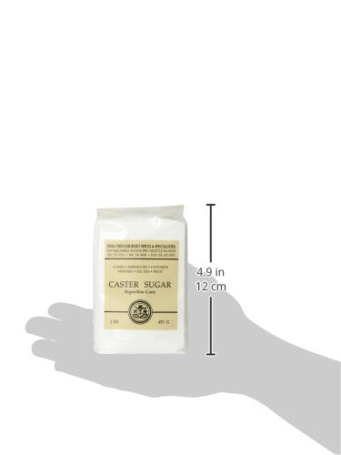 India Tree Caster Sugar, 1 Pound (Pack of 6)