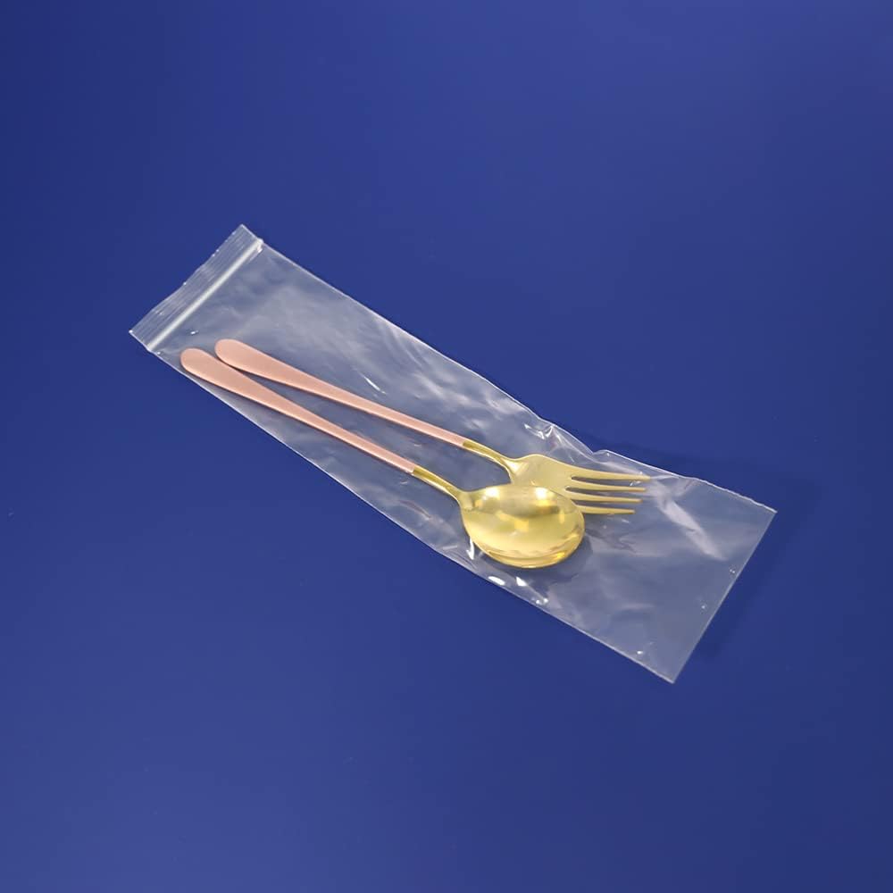 iMailer - 500 Pcs -3" x 11" Incense Bags-Resealable Zip Bags for Snack, Necklaces, Jewelry, Packaging & Shipping