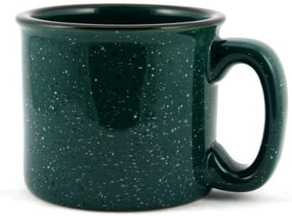 Ceramic Campfire Mug, 15oz - Set of 4 (Forest Green)