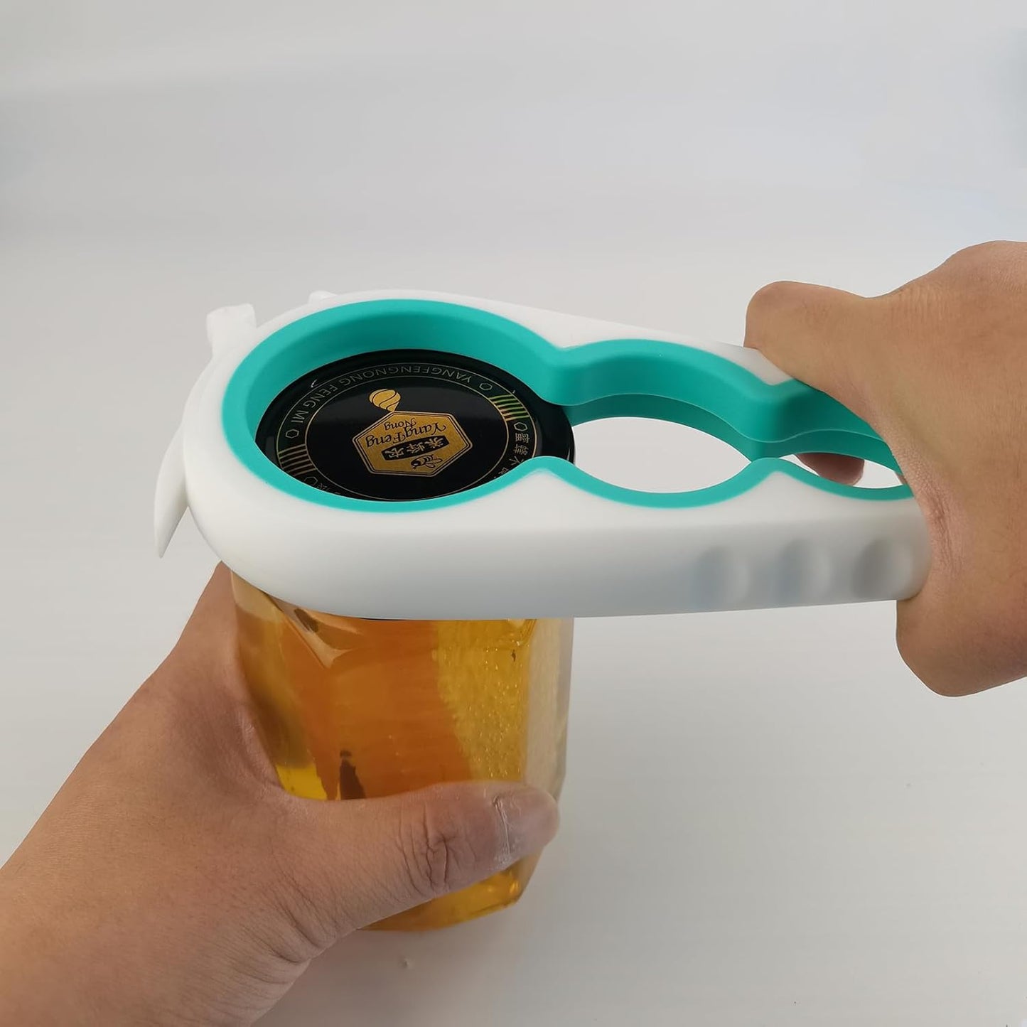 Latest Jar Opener and 5 in 1 Bottle Opener with Rubber Jar gripper Pad Ideal for Seniors with arthritis Weak Hands and Low Strength