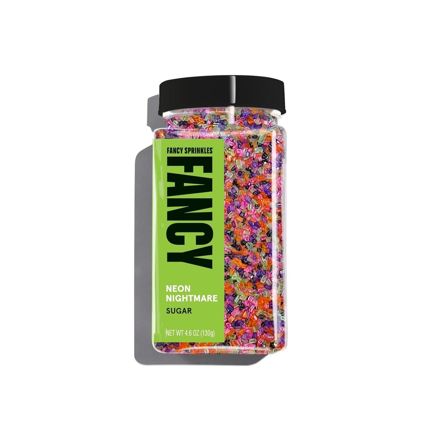 Fancy Sprinkles Limited Edition Halloween Neon Nightmare Sugar (4 OZ)
