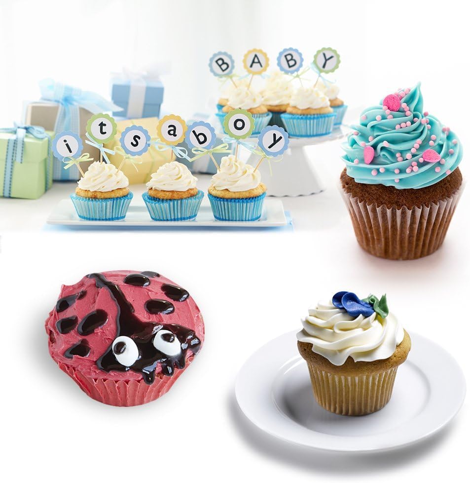 12 Cups Silicone Muffin Pan - Regular Size Cupcake Pan Muffin Tin for Baking Nonstick Food Grade