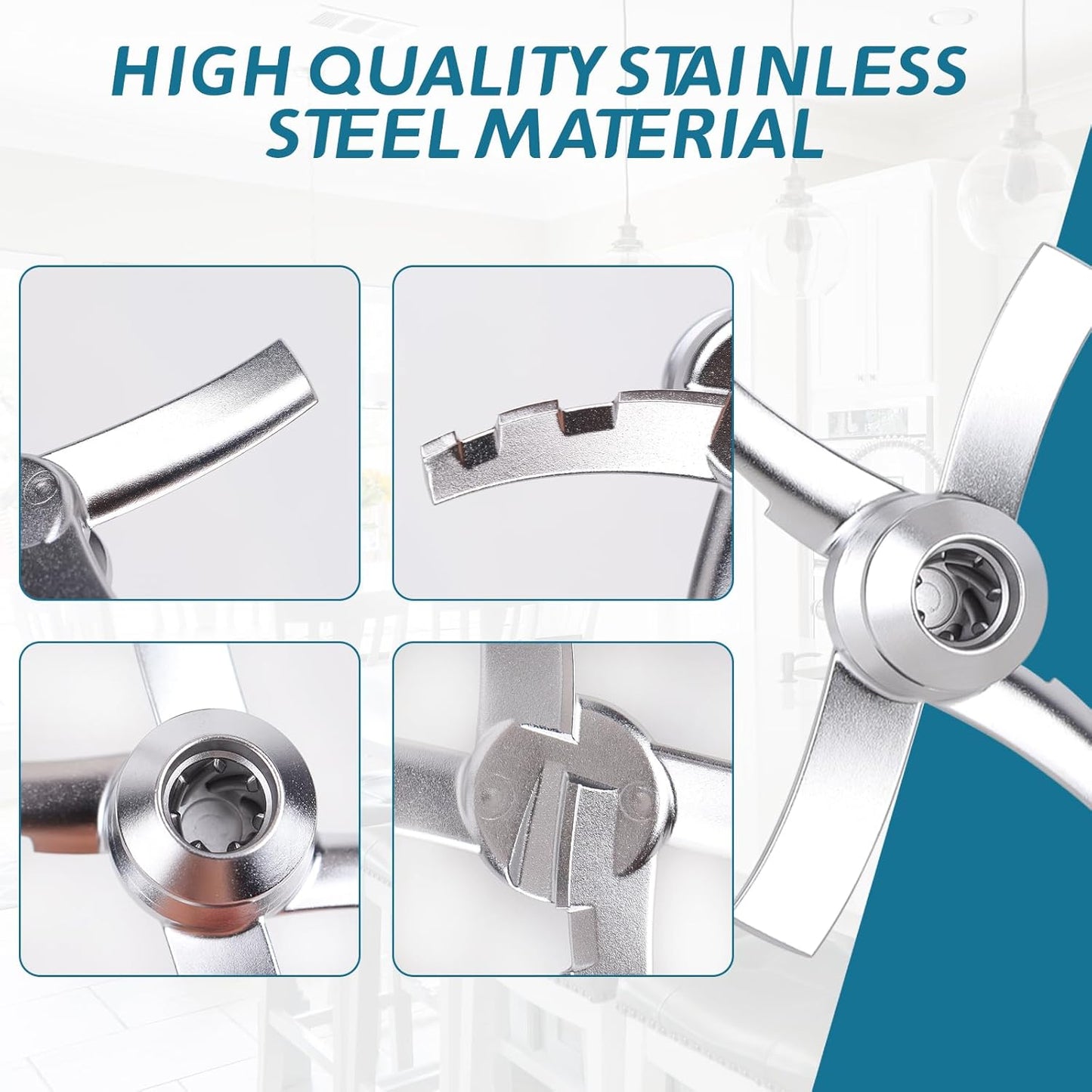 Replacement Paddle Blade for Ninja Creami NC300 Series Ice Cream Makers - Paddle Blade Replacement for Ninja Creamerizer NC299AMZ NC301 CN305A NC101 NC201