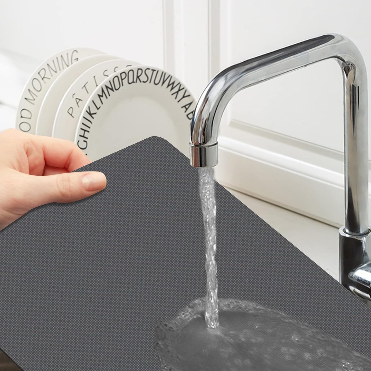 WK Small Flexible Plastic Cutting Boards for Kitchen Set of 5, Non Slip Cutting Mats for Meat, Mini Cutting Board Mats, BPA Free, Dishwasher Safe, 7.3x11.5"