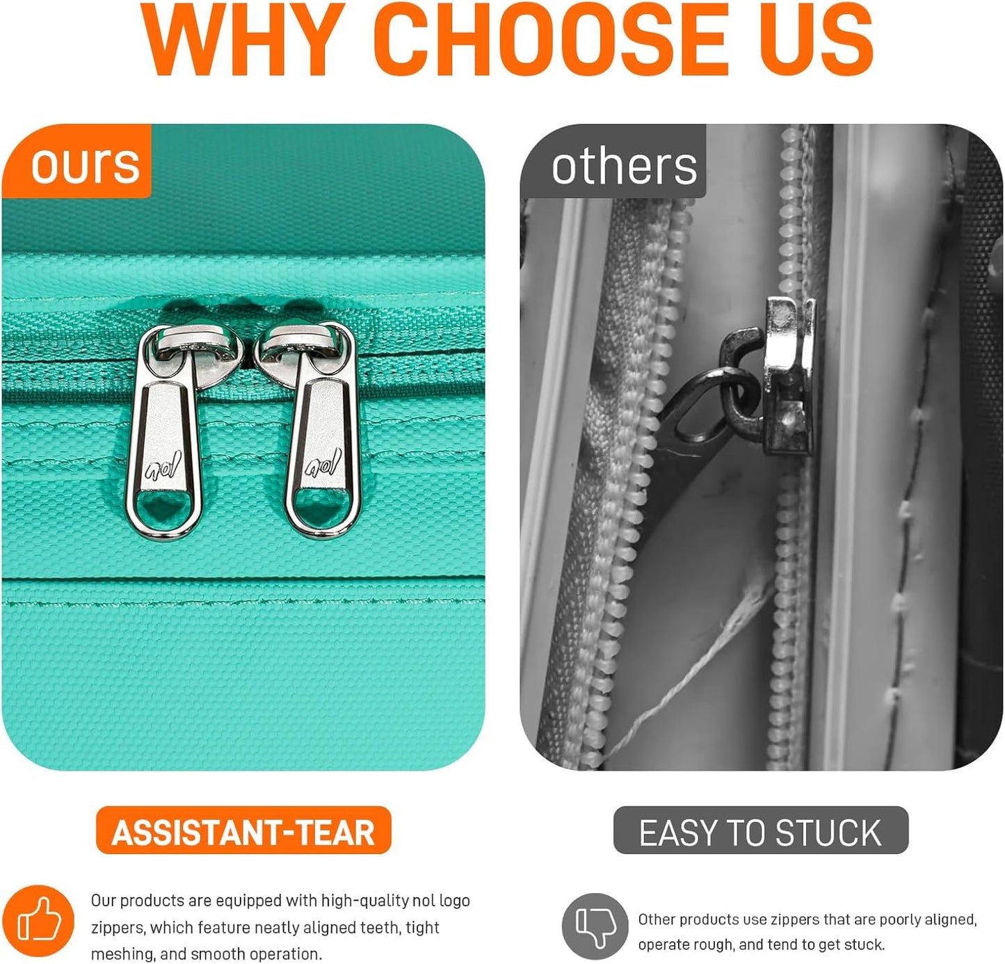 NOL Natural Organic Lifestyle Small Lunch Bag Mini Lunch Box Insulated Lunch Bag for Men/Women Leakproof Cooler Tote Bag Lightweight Nylon Waterproof Lunch Box For Work,Cyan