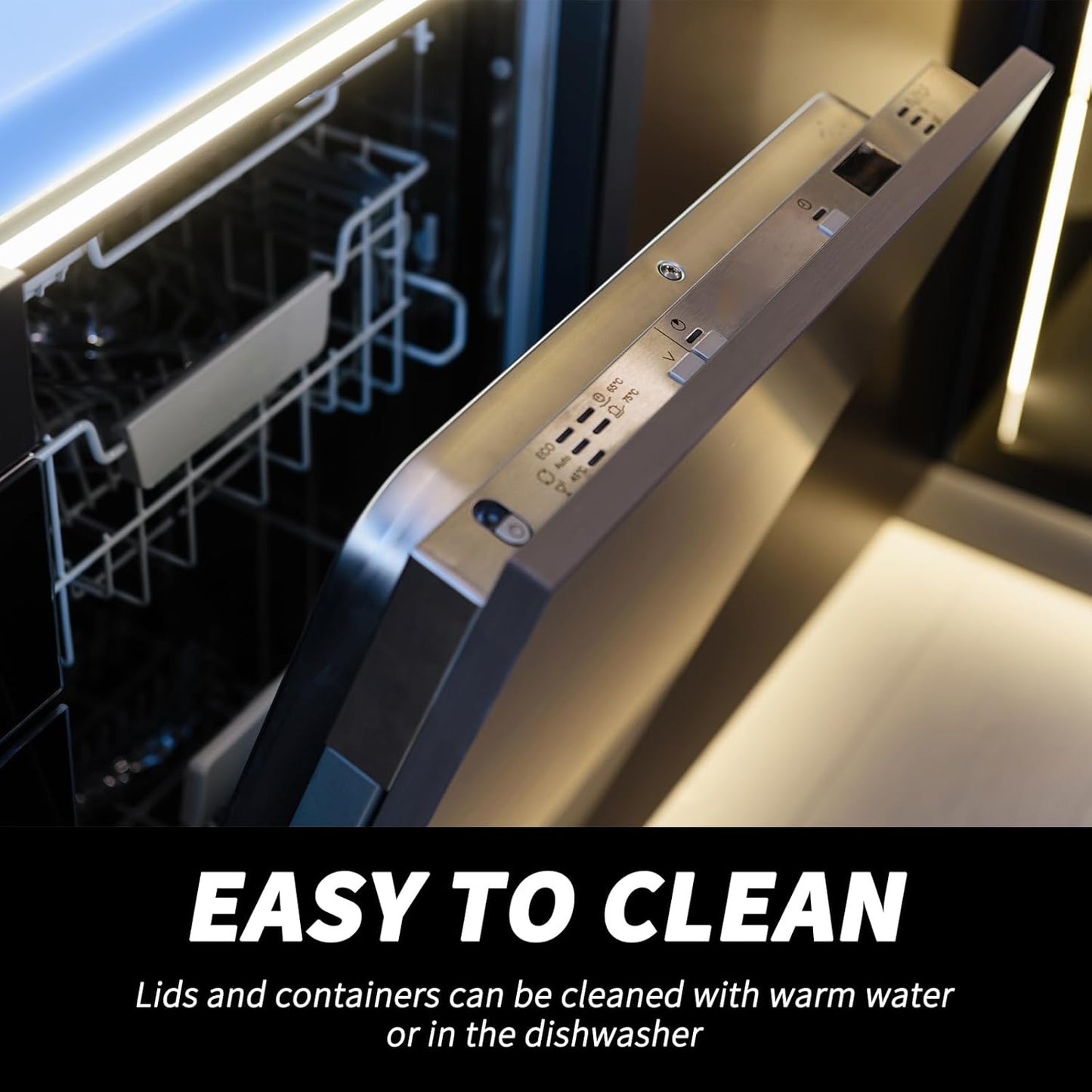 2-Pack Swirl Ice Cream Pints with Lids - Compatible with Ninja Swirl Creami NC700 Series, BPA-Free Pint Containers & Nozzles, Dishwasher Safe Frozen Treat Storage