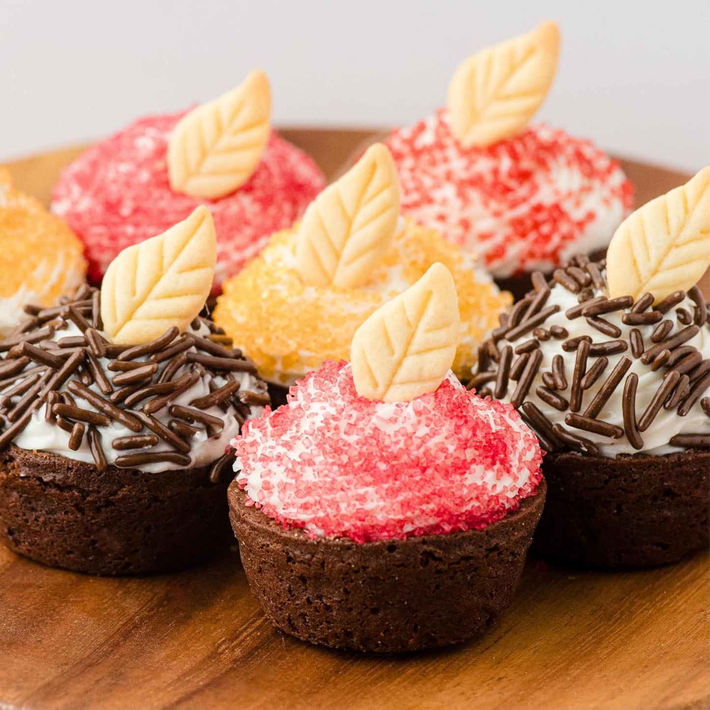 Sweets Indeed Sprinkles 6 Cell Edible Sprinkle Mix Jimmies Perfect for Cake Decorations Baking Ice Cream Cookies Cupcake Topper (Fall)