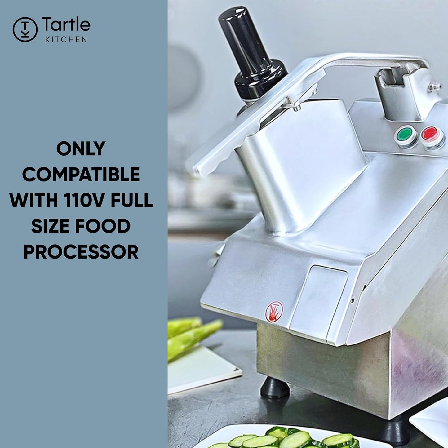 TK Universal Disc Replacement for Half and Round Hopper - Vegetable Chopper - Cheese Grater and Grating 4x4mm.