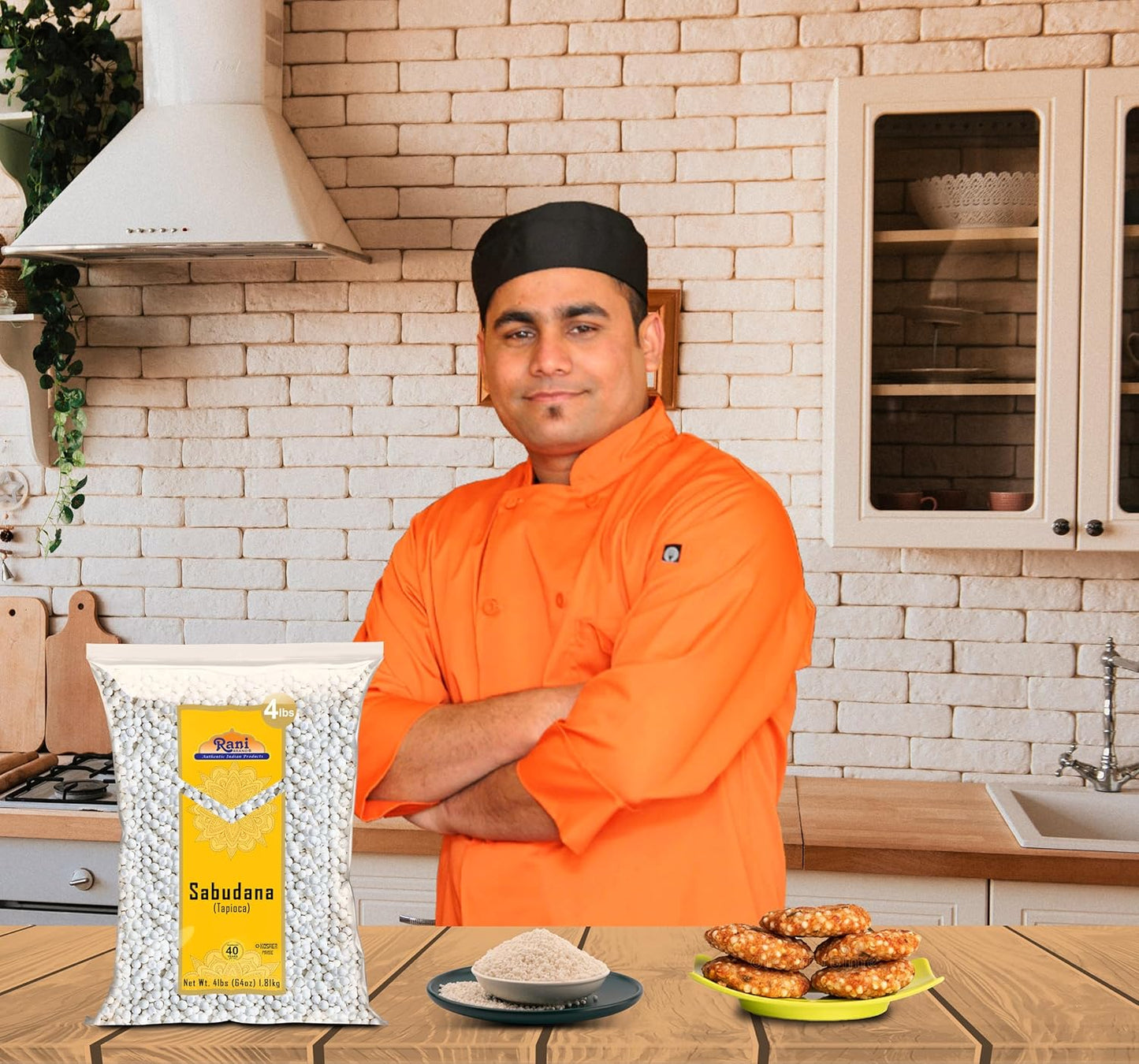 Rani Sabudana (Tapioca/Sago) Pearls 64oz (4lbs) 1.81kg Bulk ~ All Natural | Vegan | No Colors | NON-GMO | Indian Origin