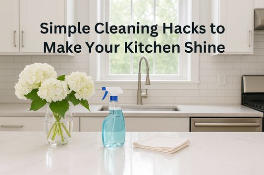 🧽 Simple Cleaning Hacks to Make Your Kitchen Shine