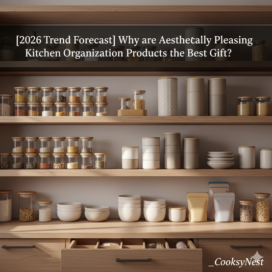 [2026 Trend Forecast] Why are Aesthetically Pleasing Kitchen Organization Products the Best Gift? 🎁