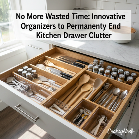 No More Wasted Time: Innovative Organizers to Permanently End Kitchen Drawer Clutter 🍳