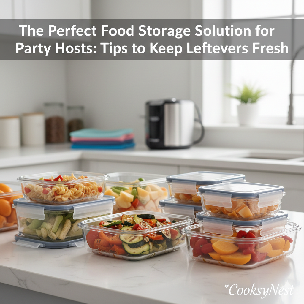 🍽️ The Perfect Food Storage Solution for Party Hosts: Tips to Keep Leftovers Fresh