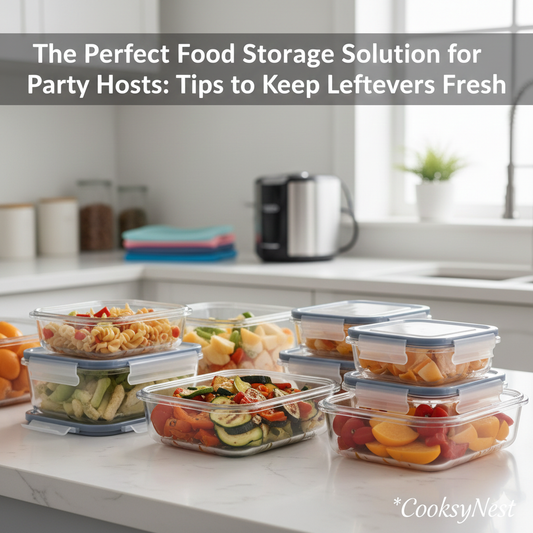 🍽️ The Perfect Food Storage Solution for Party Hosts: Tips to Keep Leftovers Fresh