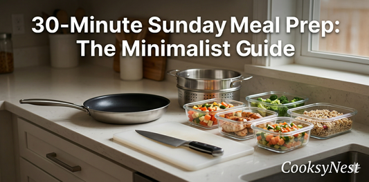 30-Minute Sunday Meal Prep: The Minimalist Guide 🥗