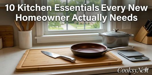 🍳 10 Kitchen Essentials Every New Homeowner Actually Needs