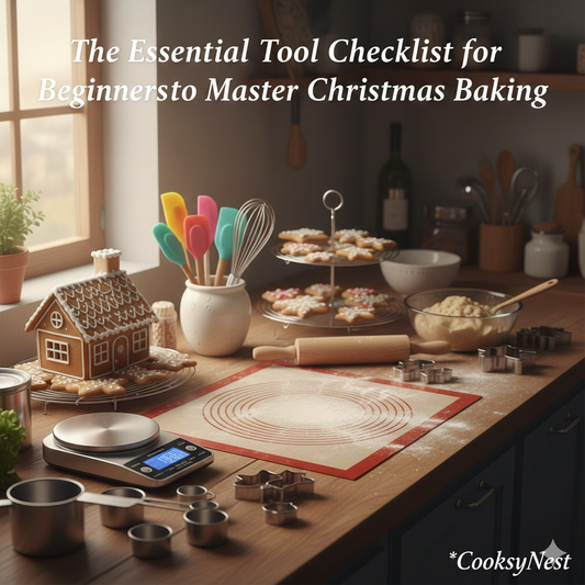 The Essential Tool Checklist for Beginners to Master Christmas Baking 🎄