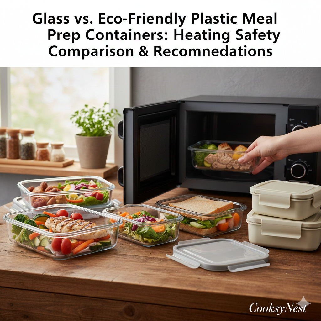🍱 Glass vs. Eco-Friendly Plastic Meal Prep Containers: Heating Safety Comparison &amp; Recommendations