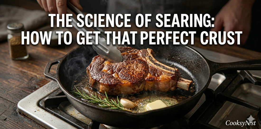 🥩 The Science of Searing: How to Get That Perfect Crust