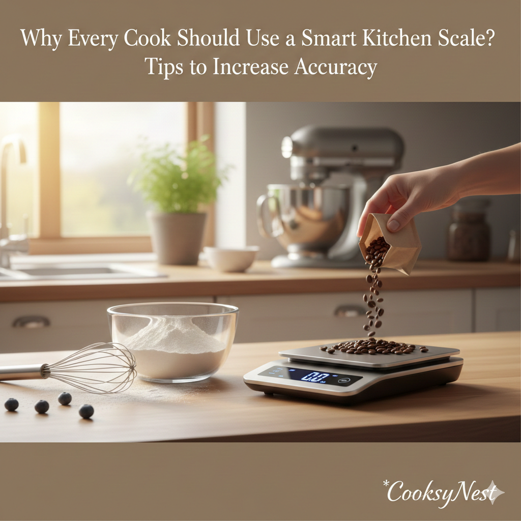 Why Every Cook Should Use a Smart Kitchen Scale? Tips to Increase Accuracy ⚖️