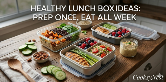🍱 Healthy Lunch Box Ideas: Prep Once, Eat All Week