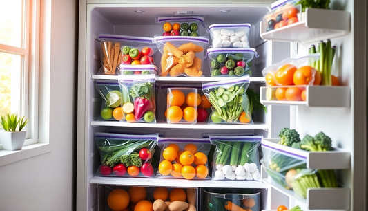 Smart Storage Strategies: Keeping Your Fridge Organized with Reusable Bags