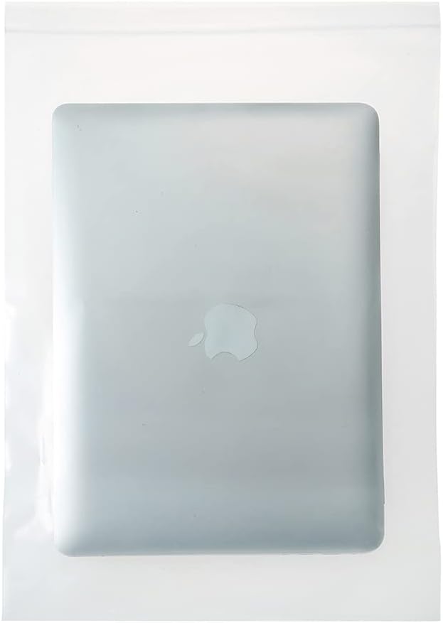 100PCS 9" x 12" 3Mil Clear Reclosable Plastic Bags Zip Seal Lock Poly Bags With Zipper for Shipping Packaging Product Clothing Storage, Thick