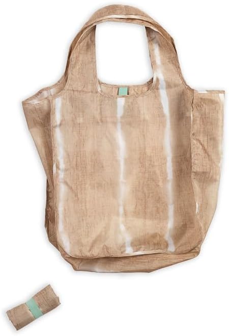 Reusable Grocery Bag - Stylish Shopping Bag for Groceries - Foldable Tote Bag - Medium Size