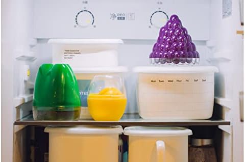 Green Pepper Storage Containers, Reusable Green Pepper Keeper for Refrigerator, Individual Red Pepper Saver Holder Organizer for Fridge to Keep Green Pepper Fresh