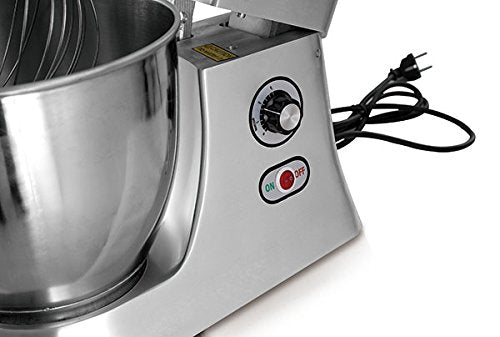 KWS M-B5 Commercial 575W Stand Mixer, 5 Quarts Silver Heavy-Duty for Restaurant/Bakery/Tea Shop/Coffee Shop