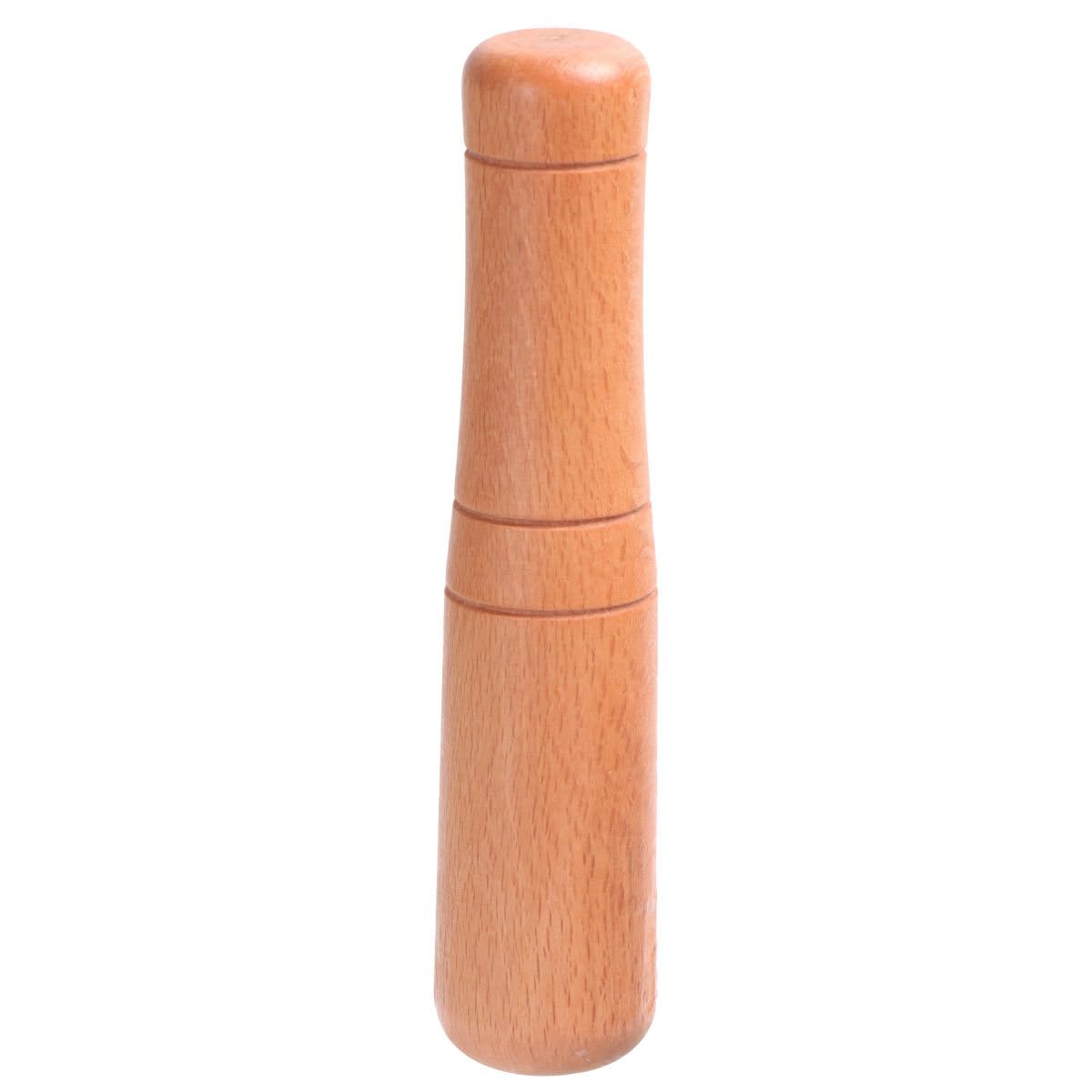 Wooden Pestle Professional Artisan Hardwood Pestle Food Grinding Stick Tool for Bartender and Home Use (Random Color)