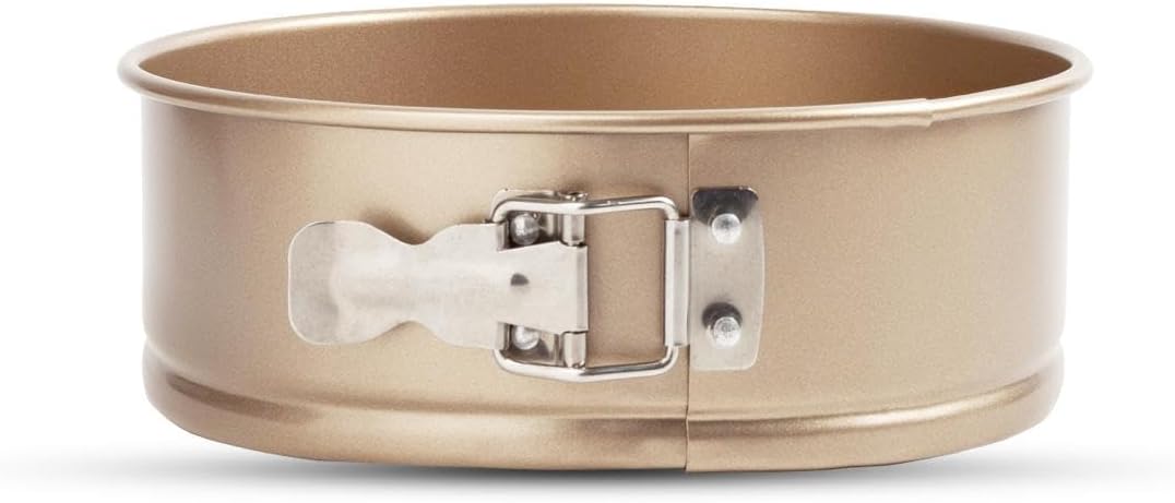 Good Dee's Circle Springform Cake Pan 9” - Non Stick Ceramic Coating - Free From Forever Chemicals - Perfect for Birthday Cakes, Tartes, & More - Cream