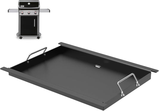 Spirit 300 Full Size Griddle Insert for Weber GS4 Spirit I/II 300 Series Gas Grill E310,E320,S310,E315,S320,E330,S330 Parts, 6787 Carbon Steel Flat Top Griddle Replacement Parts for Weber 7638 7639