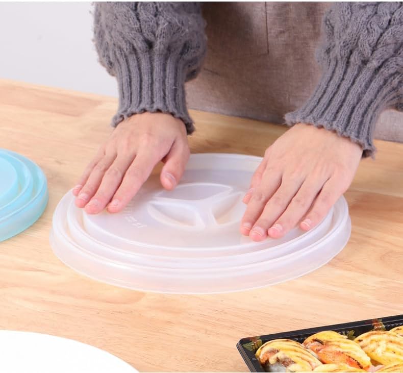 Silicone Bowl Covers - Microwave Splatter Cover & Dish Covers for Oven Cooking