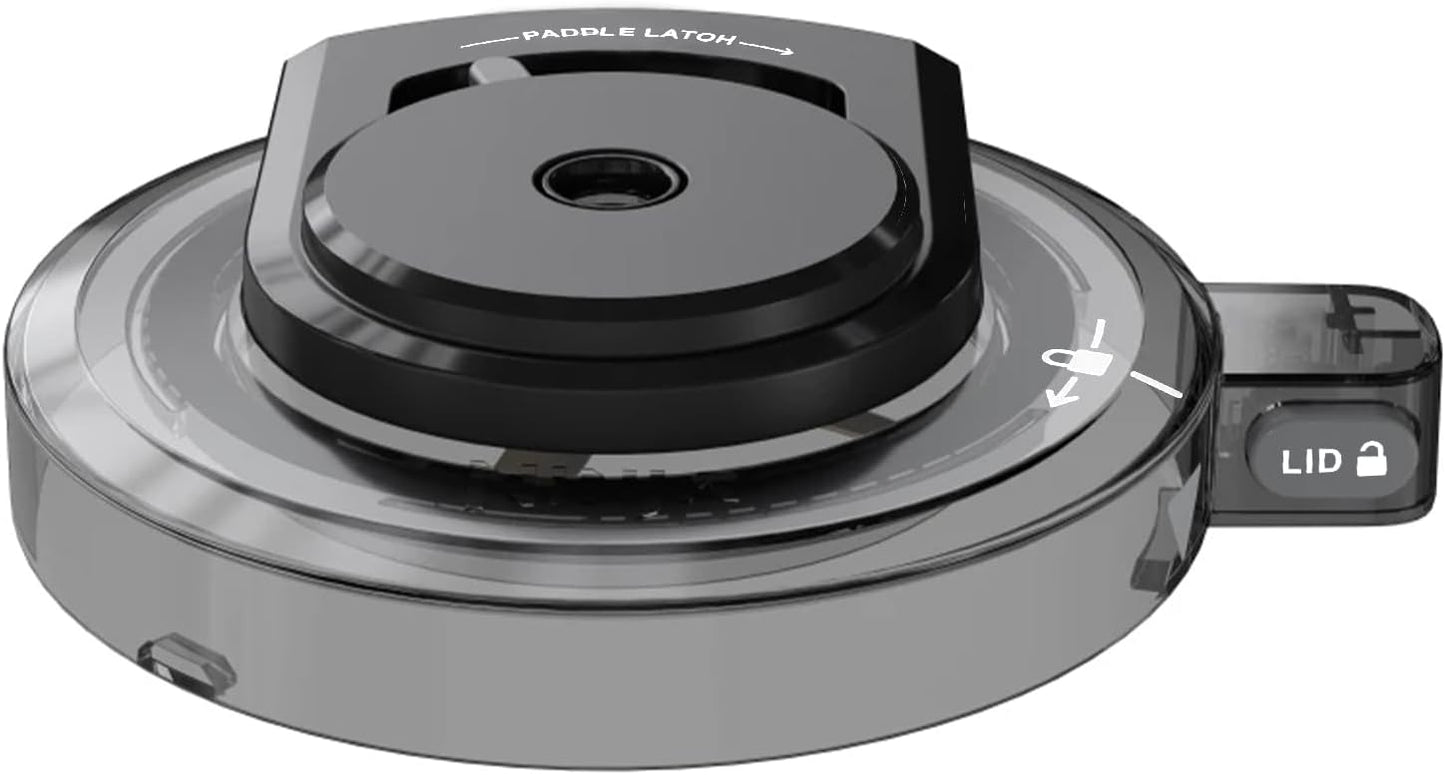 Outer Bowl Lid for NC301 Ice Cream Maker,Reusable Creami Replacement Lid, Creami Accessories Compatible with NC299AMZ/NC301/NC300/NC201/NC101 Series (NO Paddle)