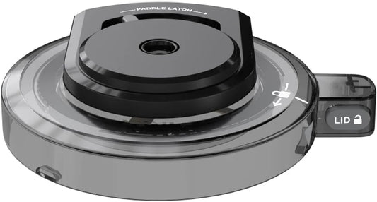 Outer Bowl Lid for NC301 Ice Cream Maker,Reusable Creami Replacement Lid, Creami Accessories Compatible with NC299AMZ/NC301/NC300/NC201/NC101 Series (NO Paddle)