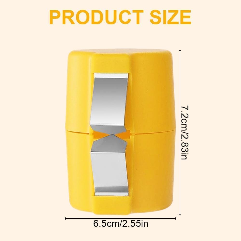 3Pcs Egg Shell Opener, 2025 New Egg Cracker Tool for Raw Eggs, Hard Boiled Egg Peeler Egg Cube Egg Separator Handheld, Stainless Steel Eggshell Breaker Egg Shell Cutter Kitchen Gadgets