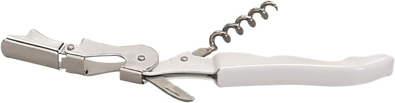 Thirsty Rhino Anggur Double Hinged Waiter's Corkscrew (Set of 12) (White)