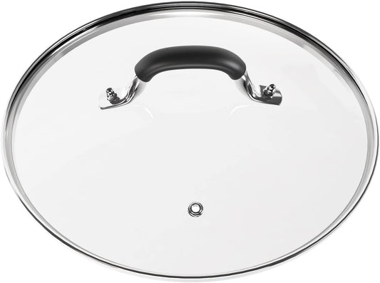 10.25 Inch Tempered Glass Lid Compatible with 10-10.25 Inch Lodge Cast Iron Skillet and 5 Quart Dutch Ovens