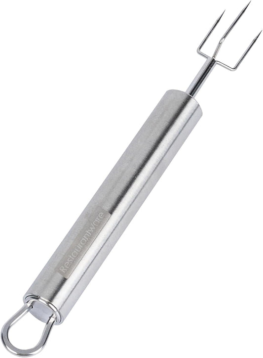 Restaurantware-German Standard 6.1 Inch Granny Forks, 24 Prong Potato Forks - Ergonomic Handle, Dishwashable, Stainless Steel Carving Fork, Heavy-Duty, For Kitchen Roast