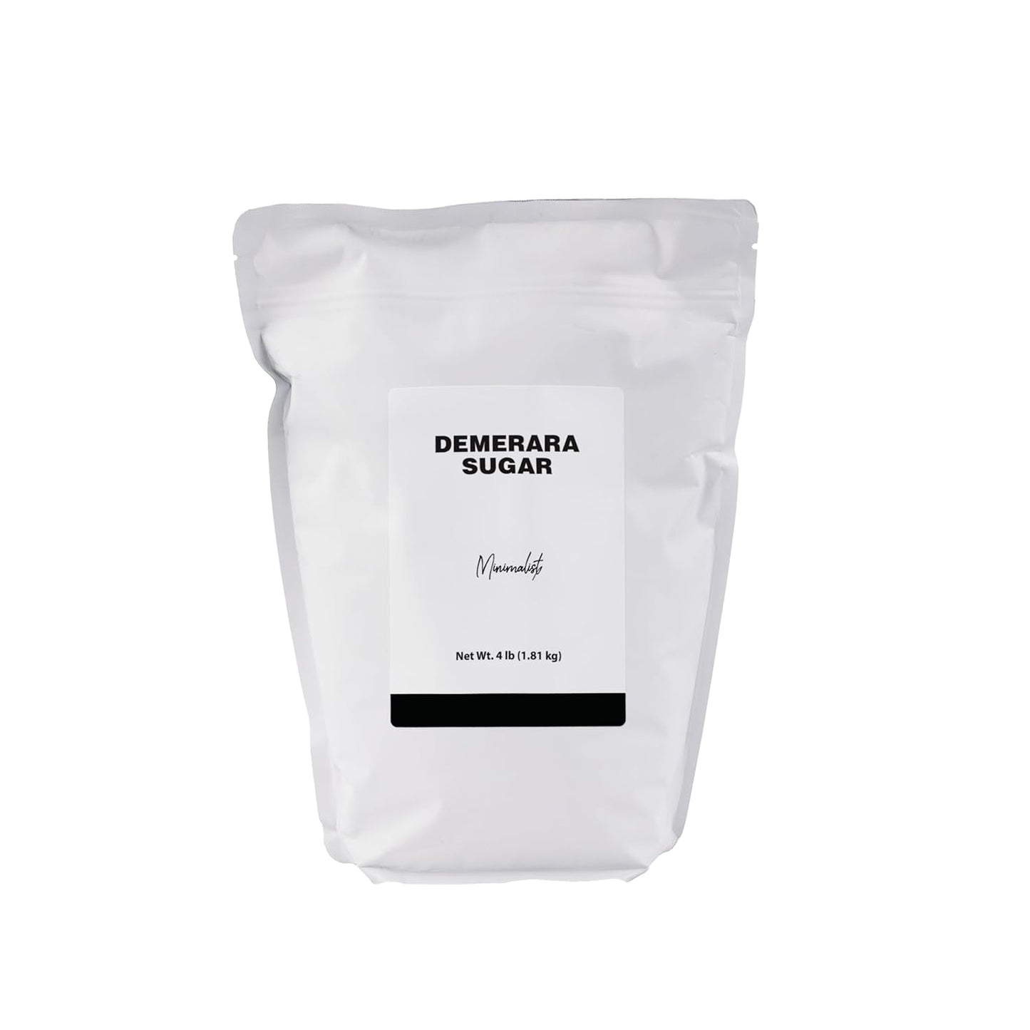 Minimalist Demerara Sugar, Perfect for Baking and Sweetening Beverages (4 Pound)