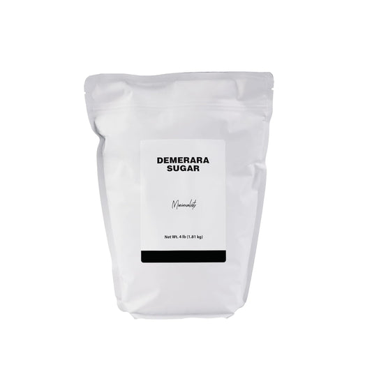 Minimalist Demerara Sugar, Perfect for Baking and Sweetening Beverages (4 Pound)