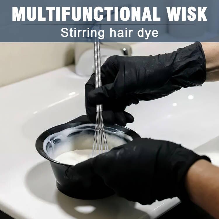 Mini whisk, Small Whisk 2 Pieces, 5in and 7in 304 Stainless steel Wire Whisk for Whisking, Beating, Mixing Sauces, Blending Ingredients