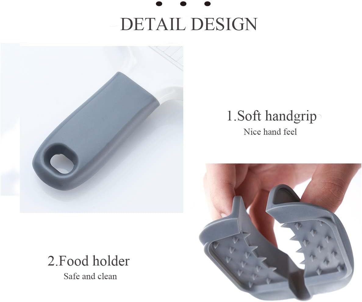 Multi Vegetable Slicer-Safe Mandoline slicer for kitchen,Adjustable Stainless Steel Blade,Cutter for Fruits and Vegetables,Cabbage Shredder