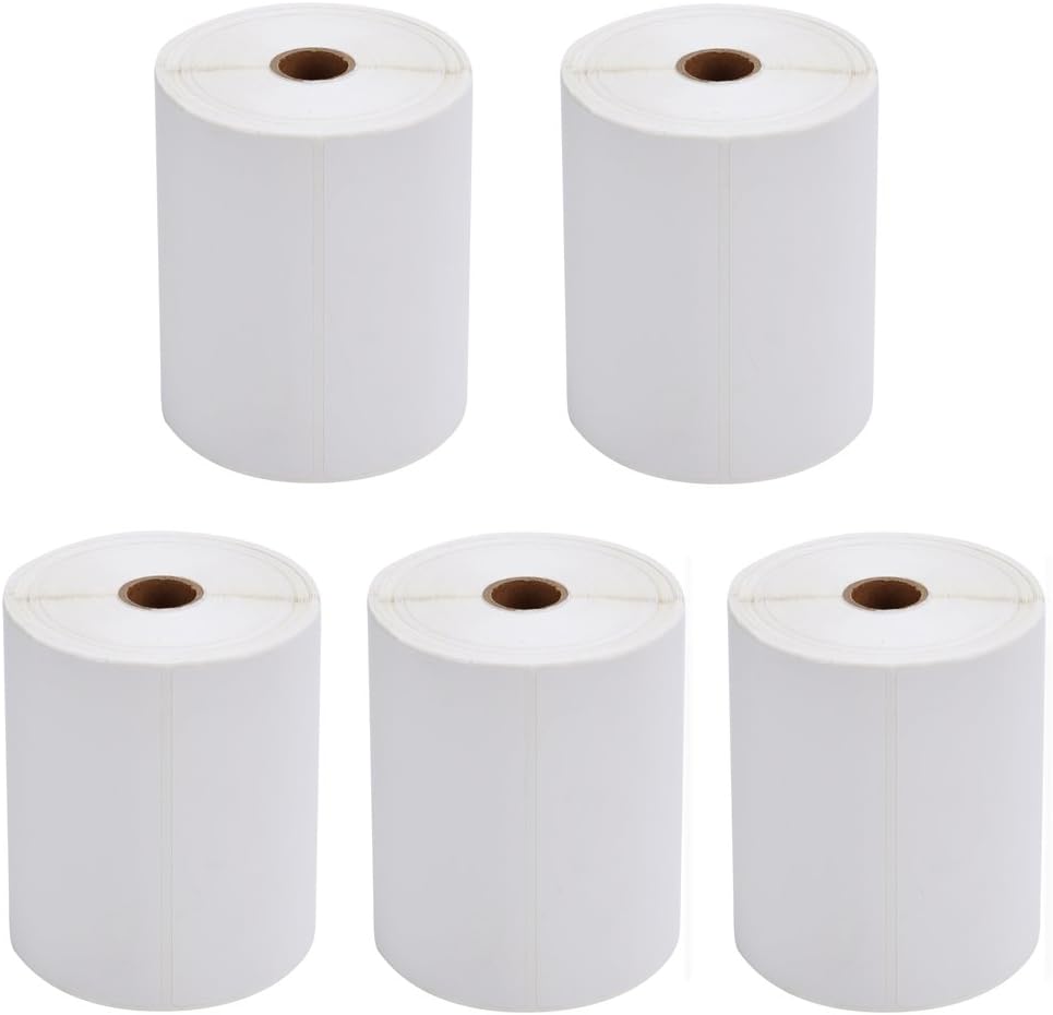 FungLam 4x6 Direct Thermal Shipping Labels for Zebra 2844 ZP-450 ZP-500 ZP-505 (80 Rolls, 250 Labels/Roll)