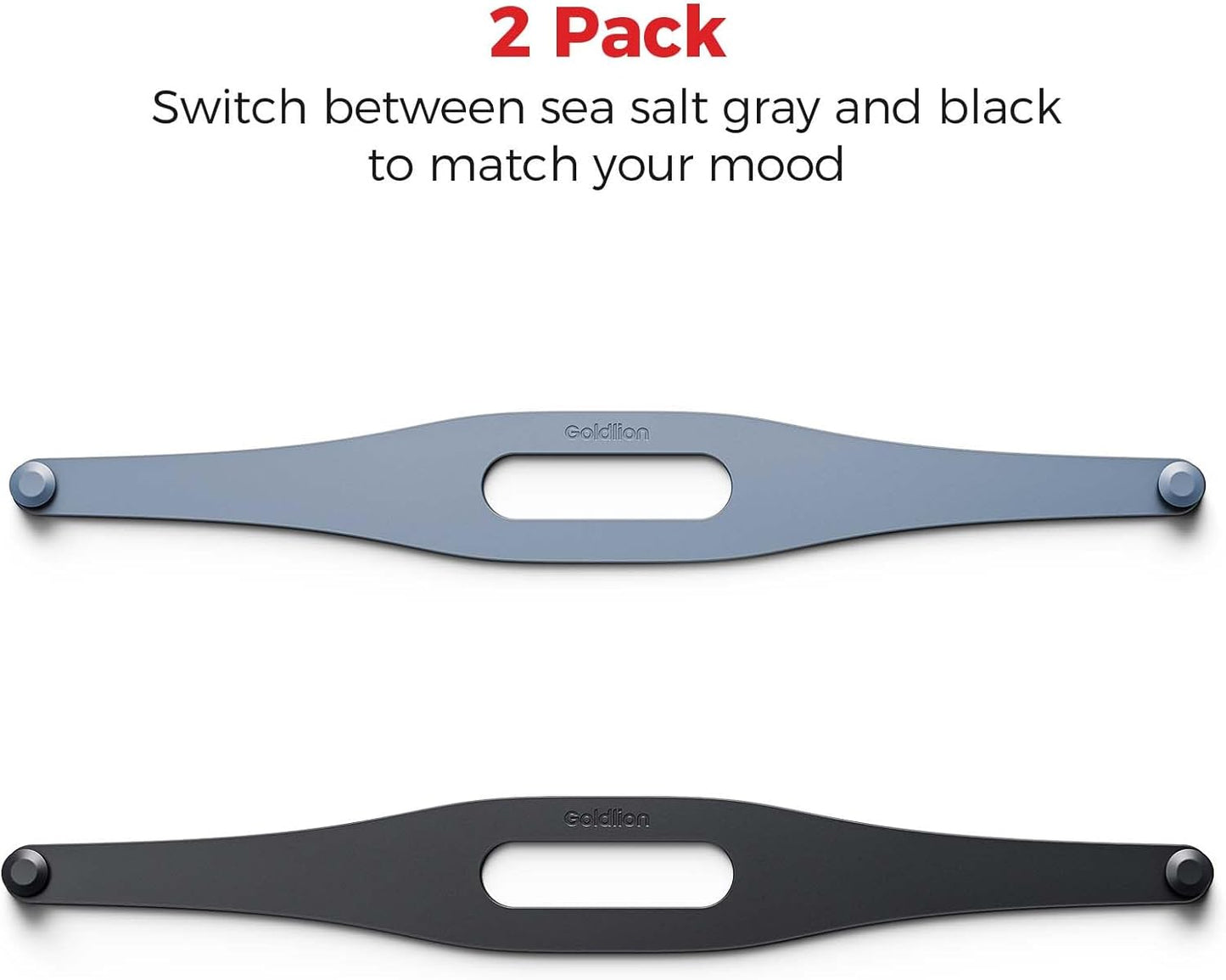 Goldlion Silicone Lid Latch Strap Compatible with Ninja Crockpot Slow Cooker - Secure Lid Lock & Transport Accessories for Ninja Foodi Possiblecooker, 2 Pack