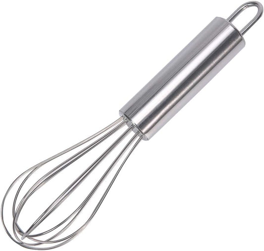 Aniso Stainless Steel Whisk (6 inches, Silver)