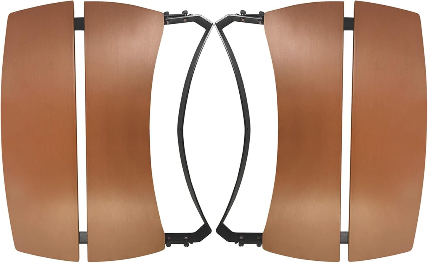 Side Shelves Big Green Egg Accessories, Composite 2 Slat Egg Mates for Large Big Green Egg with Folding Side Shelves Replacement Parts Grill & Smoker Accessories