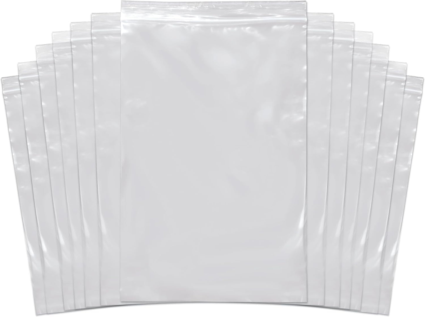 SNL | 6" X 9" - 2 MIL - 1,000 Bags | Medium | Strong | Zipper Lock Reclosable, Clear, Disposable, Plastic Bags, For Food and Storage