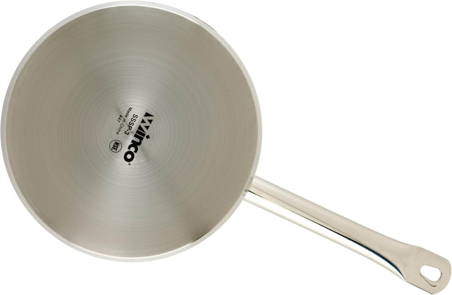 Winware Stainless Steel 3 Quart Sauce Pan with Cover